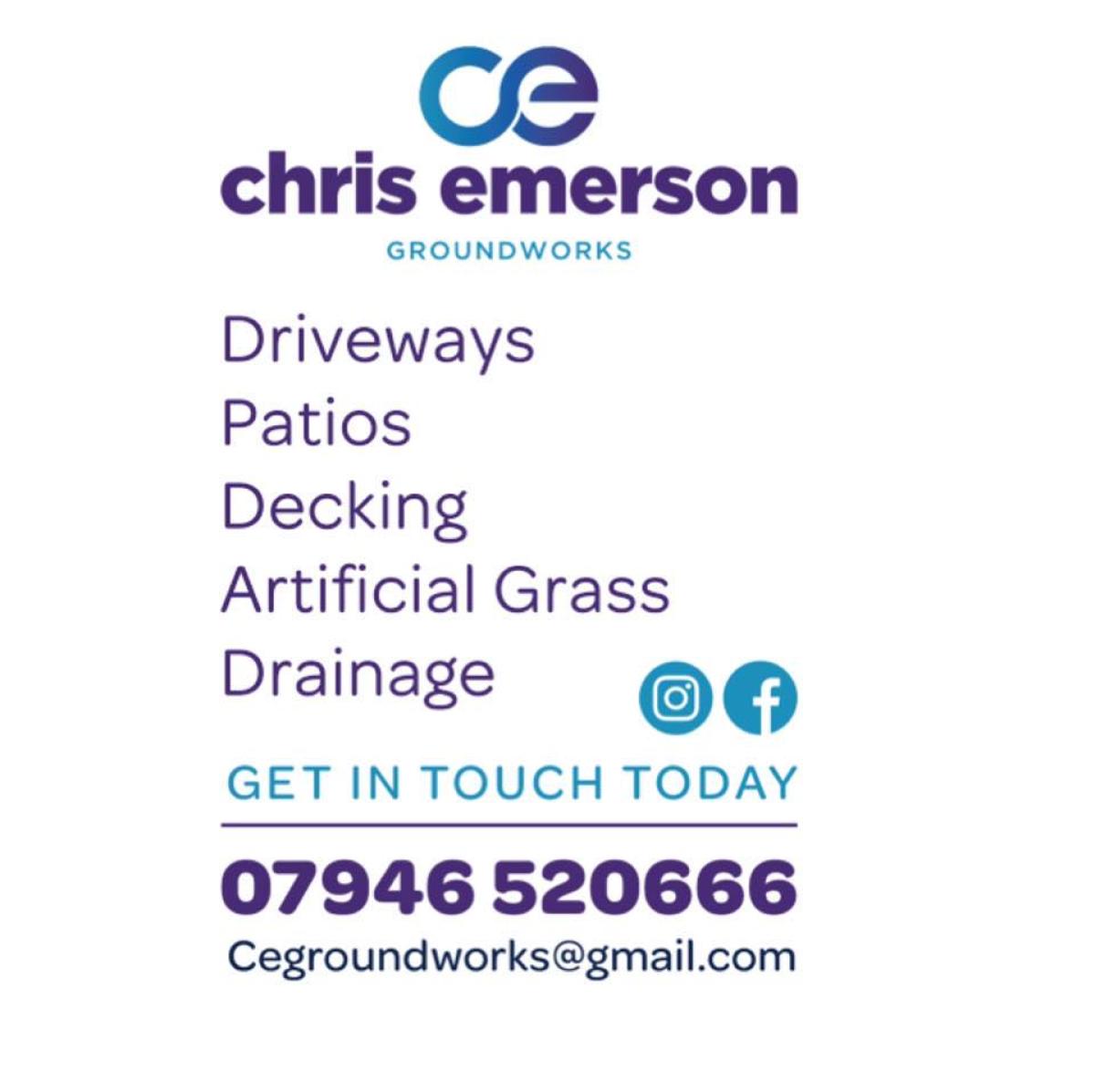 Chris Emerson Groundworks and Landscaping